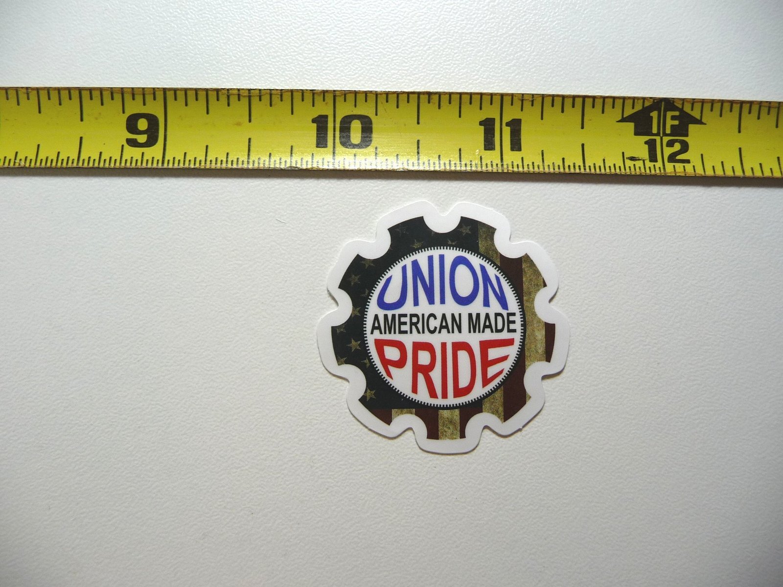 Showcase Union Pride with a USA-Made Decal Sticker for Job Professionals