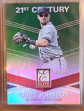 2015 Chris Johnson /199 Panini Elite 21st Century Green Foil Refractor 