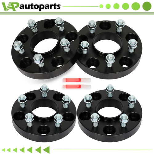 2pcs 1 inch 4x100 4 Lug Wheel Spacers for 04-11 Chevrolet Aveo 13-17 Chevrolet Spark