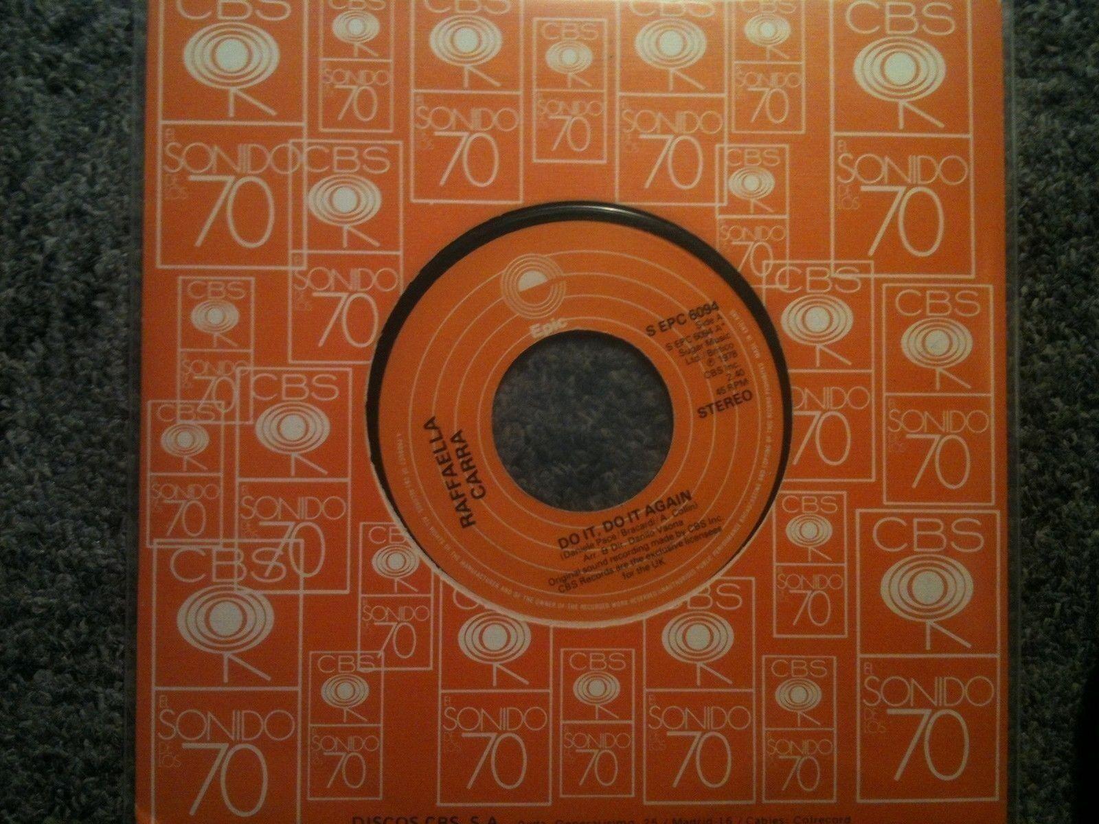 Raffaella Carra:  Do it again7'' Single SUNG IN ENGLISH
