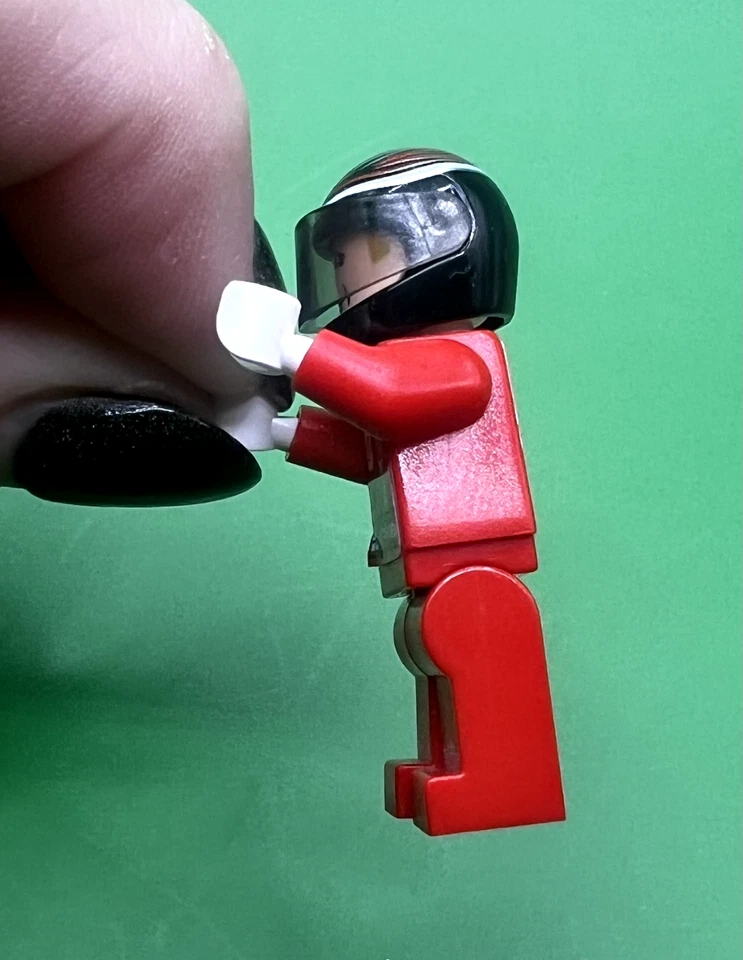 Lego F1 Ferrari K. Raikkonen Racers minifigura 8168 Fórmula Uno coche piloto de carreras Foto 4 de 4