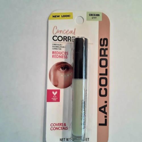 L.A.Colors Conceal & Correct Set of 3 Colors, Green-Peach-Lavender - Picture 2 of 7