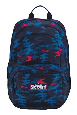 Scout Rucksack X Rucksack Rucksack Magic Sea dunkelblau blau Neu