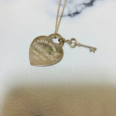 Tiffany & Co. Elsa Peretti Return to Heart Tag Key Sterling SV Tiffany & Co. Elsa Peretti Return to Heart Tag Key Sterling SV