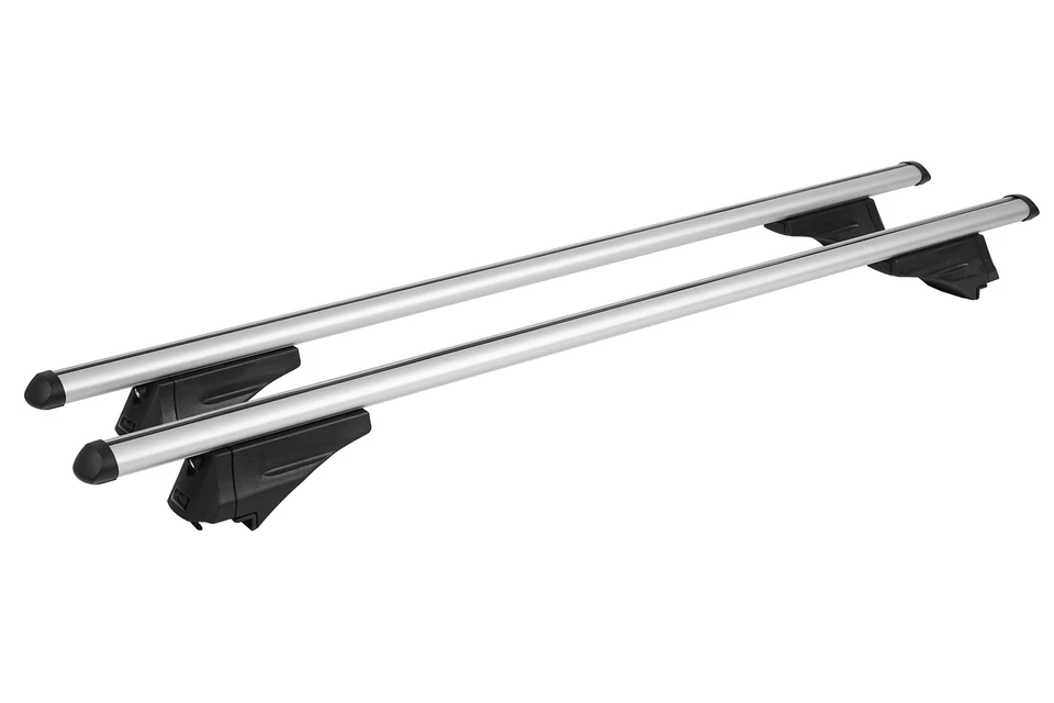 Dachträger für VW Volkswagen T-Roc ab 2018- mit offener Dachreling alu Silber - Bild 4 von 4