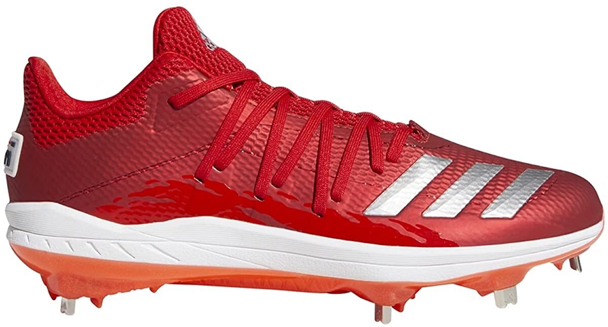 ADIDAS Mens 13 Adizero Afterburner 6 Speed Trap Red DB3435 