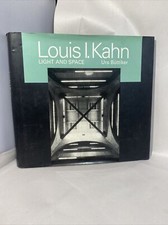 Louis I Kahn: Light and Space - Hardcover By Urs Buttiker First Printing 1994