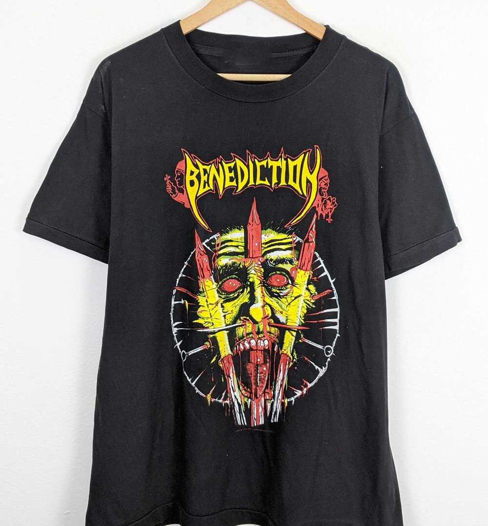 Nueva Camisa Bendiction Euro 1993 Tour Regalo Para Fans Unisex S-5XL BI04_202
