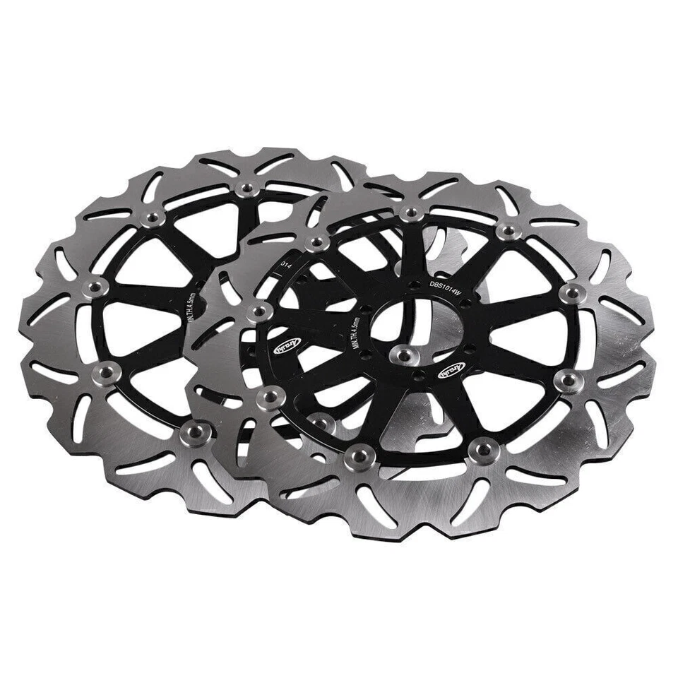Steel Front Brake Disc Rotors Pad Fit For Ducati 916/996/996S/ST2/ST3/ST4 Motor Foto 2 de 4