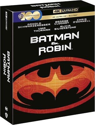 バットマン＆ロビン スチールブック 4K UHD + Blu-ray BATMAN & ROBIN (1997) Collector's Edition 4K UHD Blu-Ray Steelbook