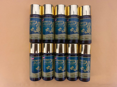 Power Plus Ginseng Energy Liquid Supplement 1oz x 10 Bottles Men's Strong Power