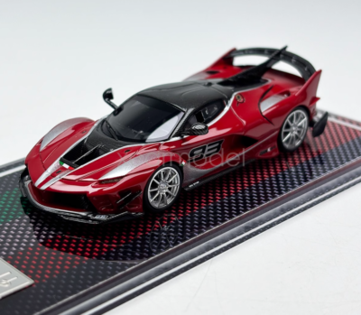 U2 1:64 Red FXXK EVO #93 Super Racing Sports Model Diecast Resin