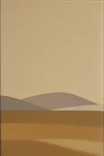 Large Abstract Painting 2x3' Earthtone 7 Geometric Demrin Fine Art Original NEW