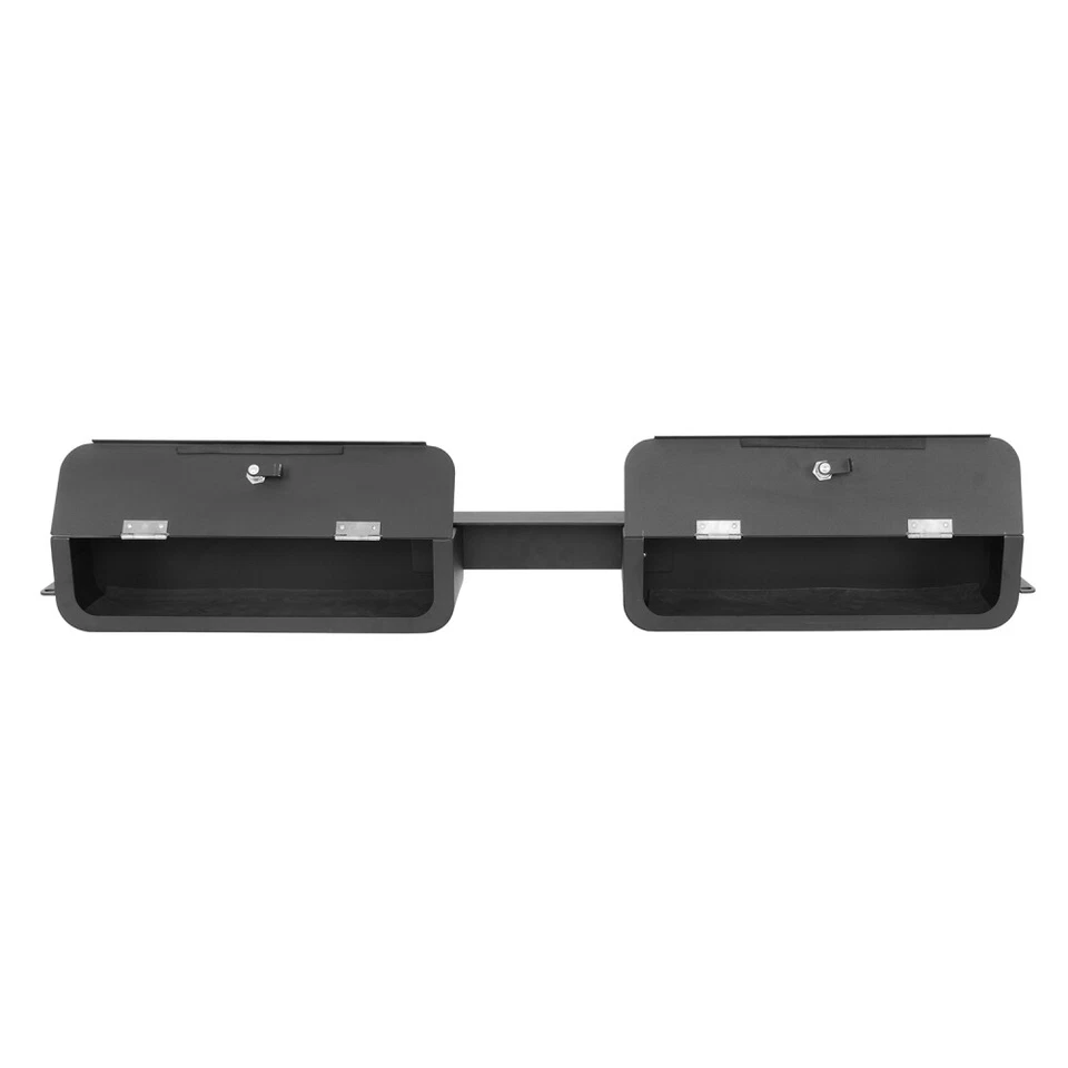 CONSOLA SUPERIOR DE ALMACENAMIENTO FRONTAL DE ACERO MONTAJE DE CAJA PARA JEEP WRANGLER TJ 1997-2006 Foto 4 de 4