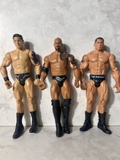 WWE Mattel 2011 Action Figures The Rock, The Animal & Wade Barrett