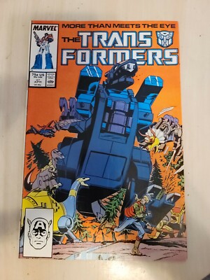 Transformers #27 Comic Book Marvel. 1st Print. Free Shipping.Very Good Condition