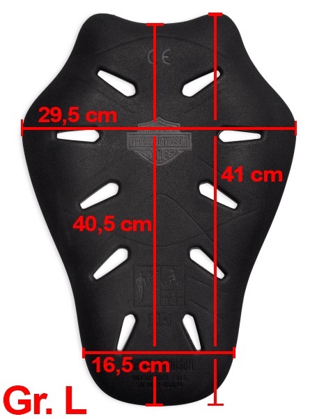 PROTECTOR DE ESPALDA HARLEY DAVIDSON CE LEVEL 1