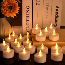 Tea Lights Flameless Candles Votive Candle Battery Operated Flickering Candles