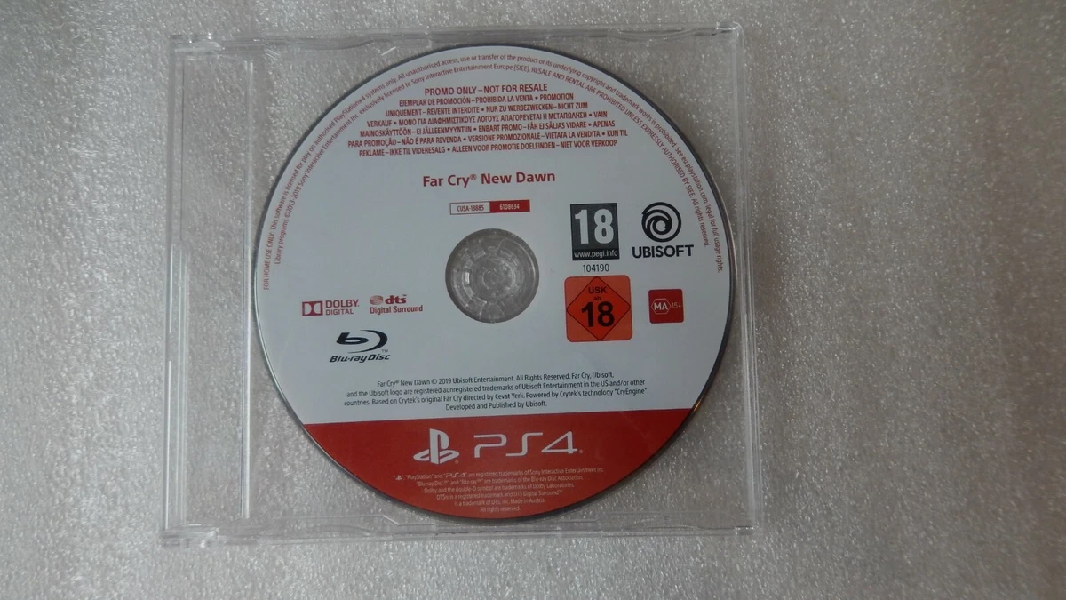 Far Cry New Dawn PS4 PROMO Game Rare Sony PlayStation 4 Promotional FULL GAME