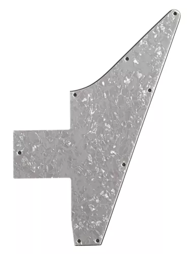 4 Ply White Pearl Pickguard Guitar Parts For Gibson Explorer 76 Reissue Blank