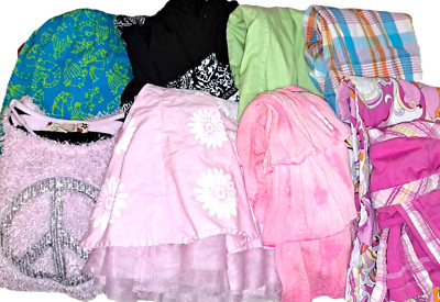 Large Lot Girls Clothes 8 spring summer JUSTICE BOUTIQUE TCP dresses tops shorts