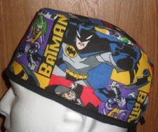 Batman Classic Scrub Hat Chemo Cap