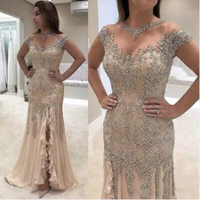 Mermaid Mother of the Bride Dresses Evening prom gowns with Beaded Sequinss