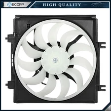 A/C Condenser Cooling Fan Assembly For 2008 2009 2010 2011-2013 Subaru Impreza