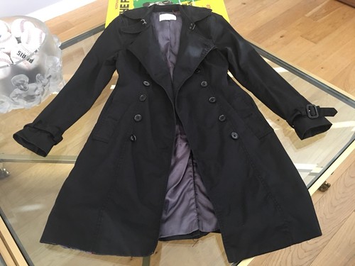 Raincoat designer Banana republic size 