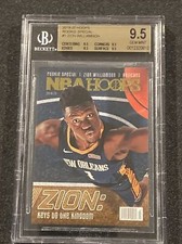 2019 Hoops Zion Williamson Keys To The Kingdom Rookie Special BGS 9.5 GEM MINT