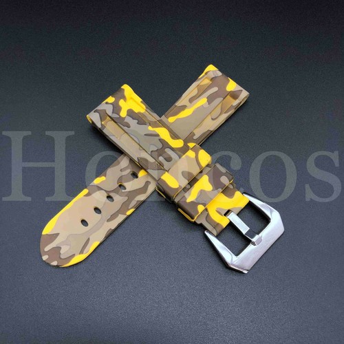 Correa de goma de camuflaje 22-26 mm se adapta a reloj Invicta lanzado camuflaje - Imagen 3 de 102