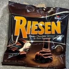 NEW 5.5 OZ BAG OF RIESEN CHOCOLATE CANDY