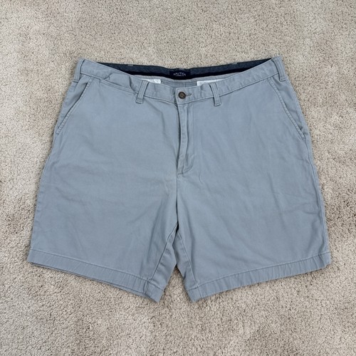 Nautica Shorts Men's Sz 39 x7 1/2 Blue Gray Golf Atletic Chino Casual - Picture 2 of 11