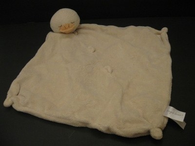 Security Blanket Duck Ducky Angel Dear Yellow Soft Plush  Lovey Toy Knot Corners