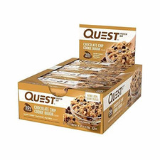 Quest Bars Protein Bars, 12 ct - 2.1 oz, Chocolate Chip Cookie Dough