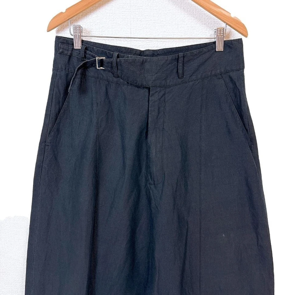 Pantalones Sarouel para hombre John Galliano talla 46 negros pantalones informales de Japón Foto 3 de 4