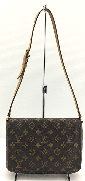 LOUIS VUITTON（LV） Borsa a tracolla Louis Vuitton Muse Tango corta monogramma usata M51257 donna s BROW