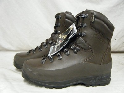 Female British Army Military Iturri Goretex Leather Combat Boots Size 4 L 37 B1