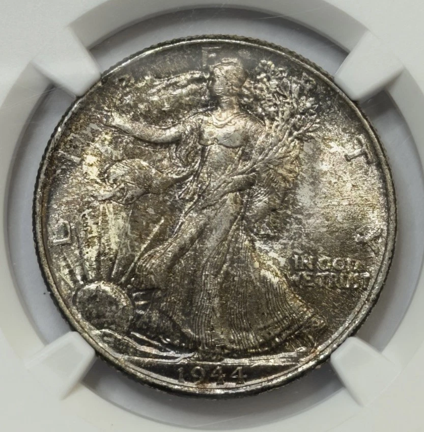 NGC 1944 Year Grade MS 64 Liberty Walking Half Dollars (1916-1947