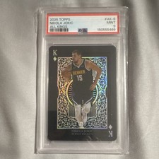 Topps 2025-26 All Kings Nikola Jokić #AK-6 PSA Graded Insert Nuggets