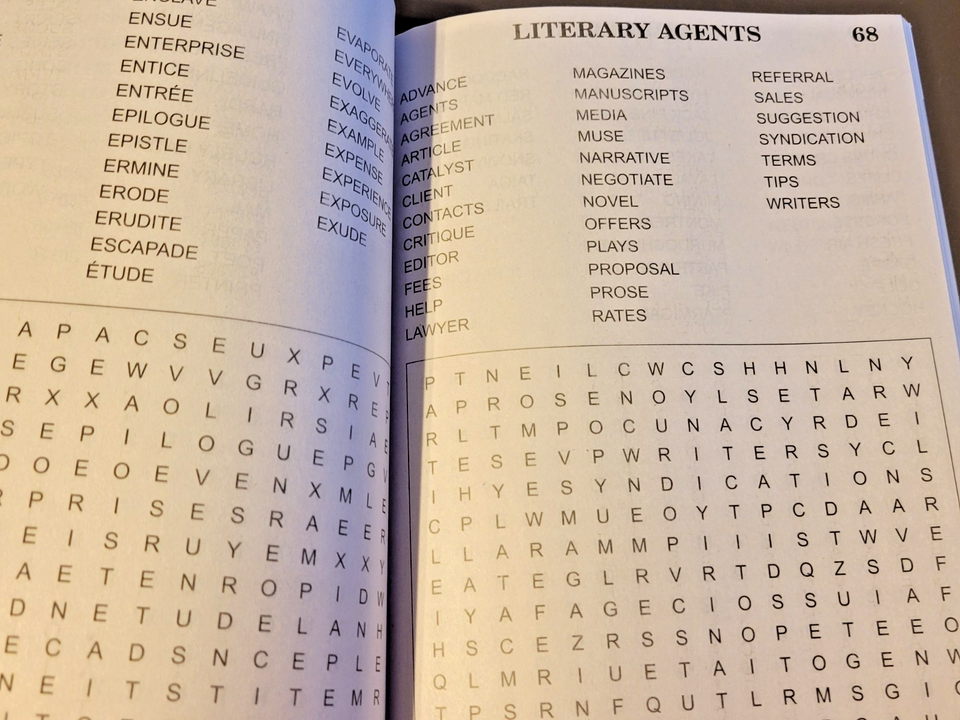 Kappa Word-Find Puzzles - Lot of 2 - Super Large Print & Blue Ribbon ...