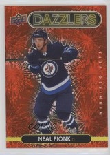 2021-22 Upper Deck Series 2 Dazzlers Red Neal Pionk #DZ-100 2o7