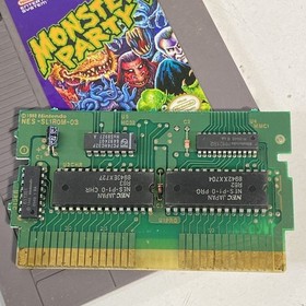 Monster Party Kid Niki - 2 Nintendo NES Game Lot Authentic 1980s