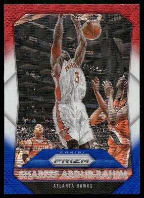 Shareef Abdur-Rahim - 2015-16 Panini Prizm Basketball - RWB Shimmer Prizm #289