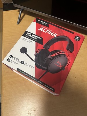 HyperX Cloud Alpha Gaming-Headset - Schwarz/Rot