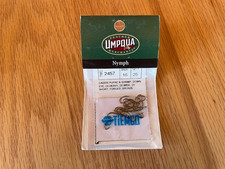 TMC 2457 Size 16 Package of 25 Fly Tying Hooks Tiemco