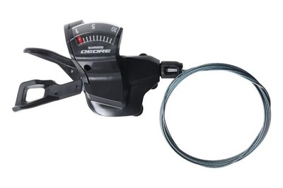 SHIMANO Deore Schalthebel SL-T6000-R 10-fach Rechts Rapidfire mit Ganganzeige