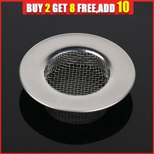 Kitchen Sink Filter Replacement Steel Mesh Strainer Drain Hole Trap Waste Screen