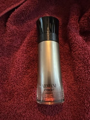 Giorgio Armani Code Absolu (2 Oz / 60 ML) Men s Parfum Spray *Discontinued* RARE