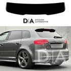 GLOSS BLACK RS3 STYLE REAR ROOF BOOT LID SPOILER WING FOR AUDI A3 8P 5DR 2003-13
